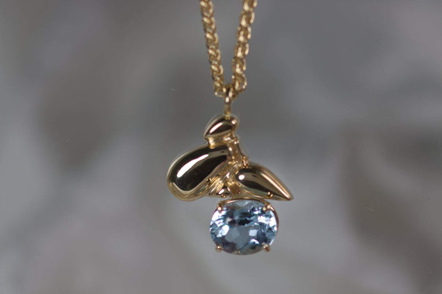Blue Topaz Pendant