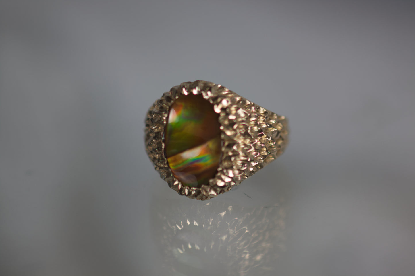 Fire Agate Ring