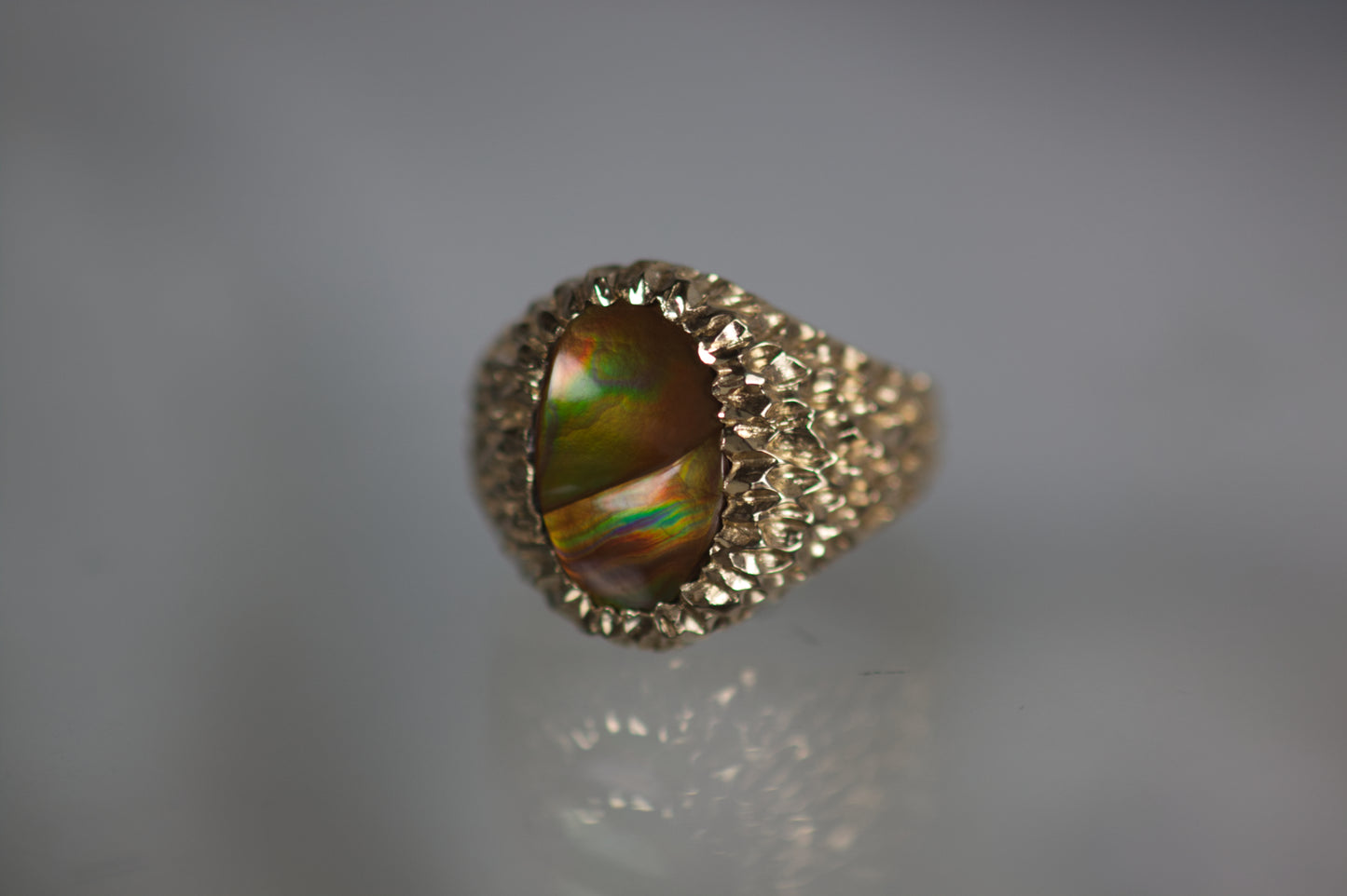 Fire Agate Ring