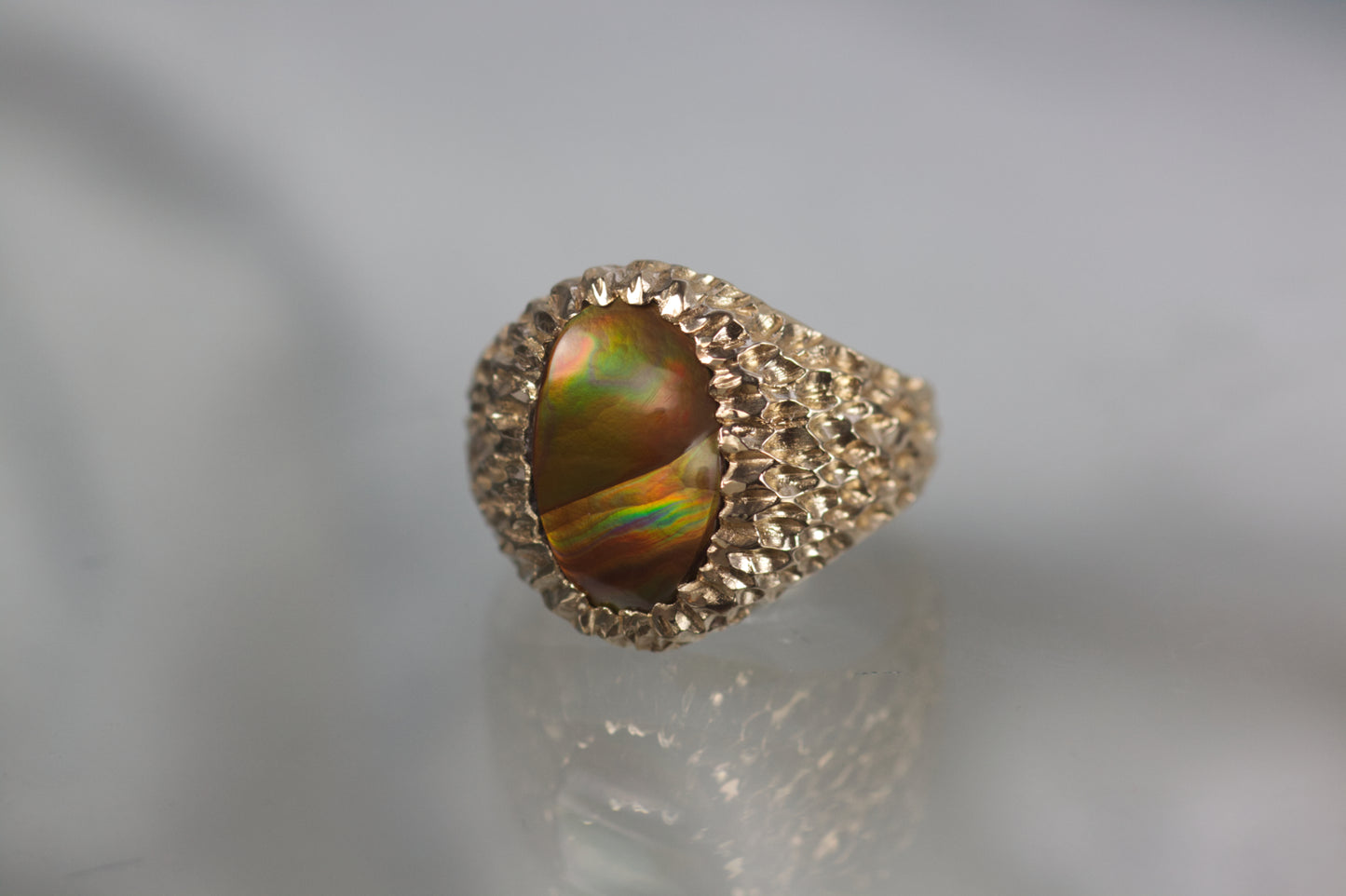 Fire Agate Ring