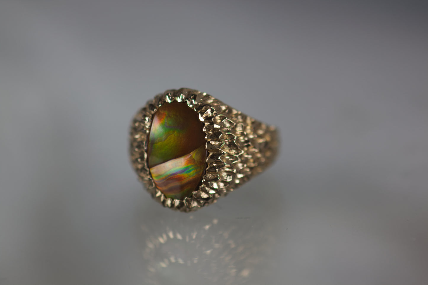 Fire Agate Ring