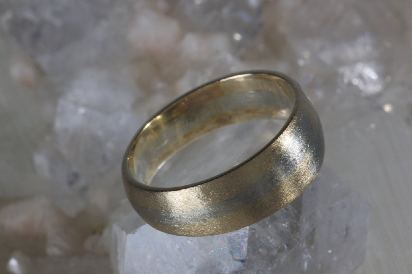 Inset Ring With Brushed Finish