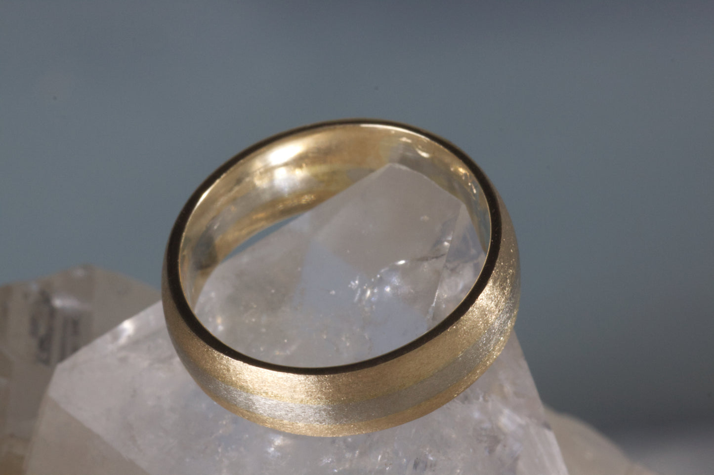 Inset Ring With Brushed Finish