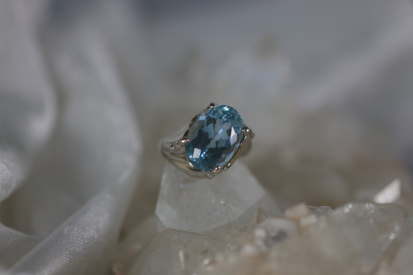 Aquamarine Ring