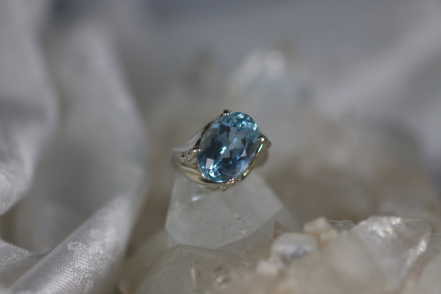 Aquamarine Ring