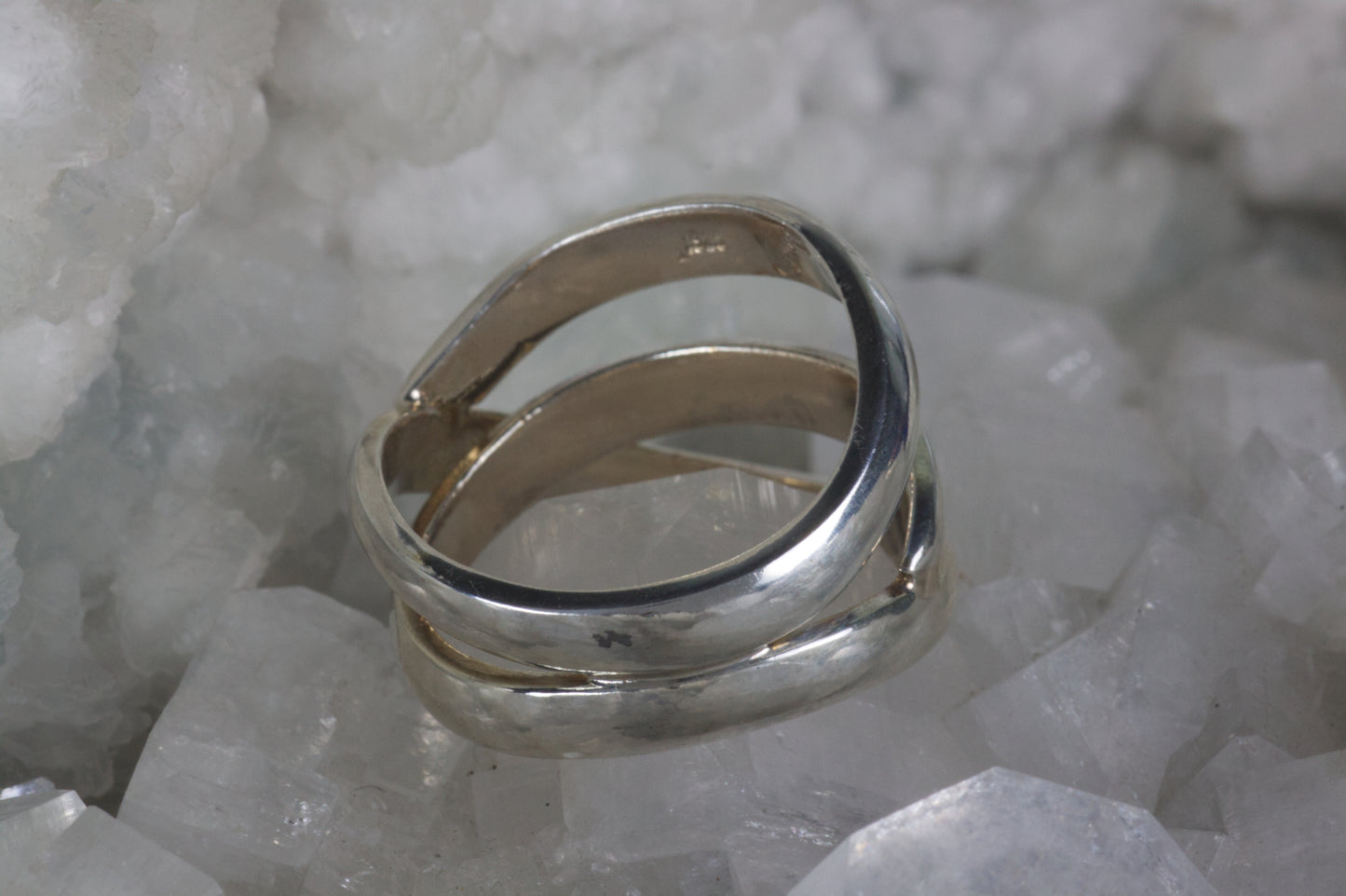 Gyroscope Half Round Wire Ring