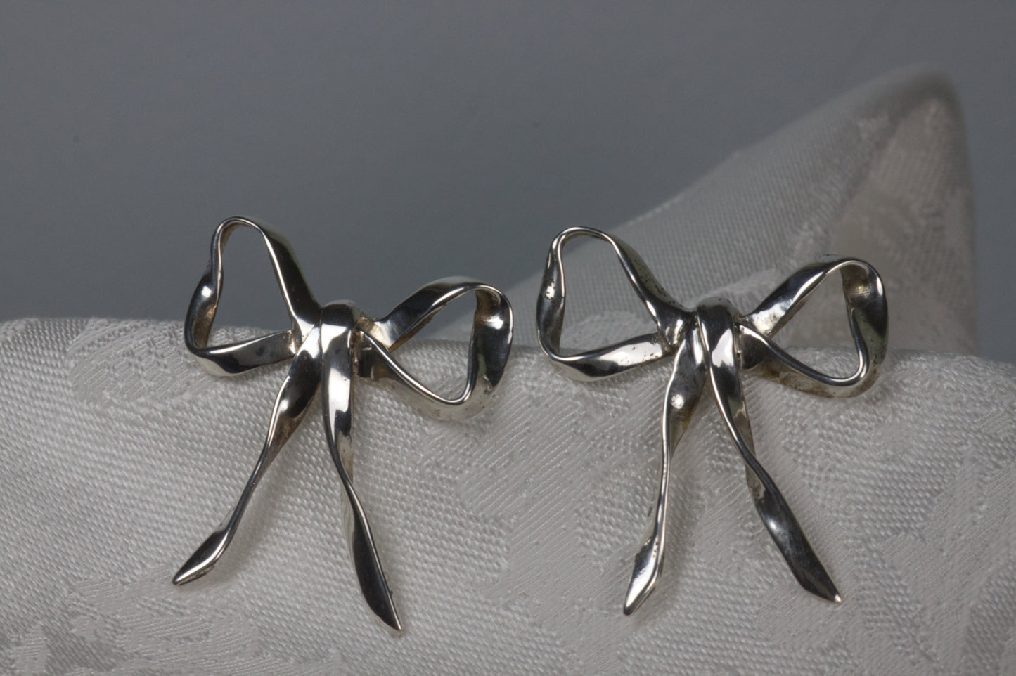 Large Bow Earrings
