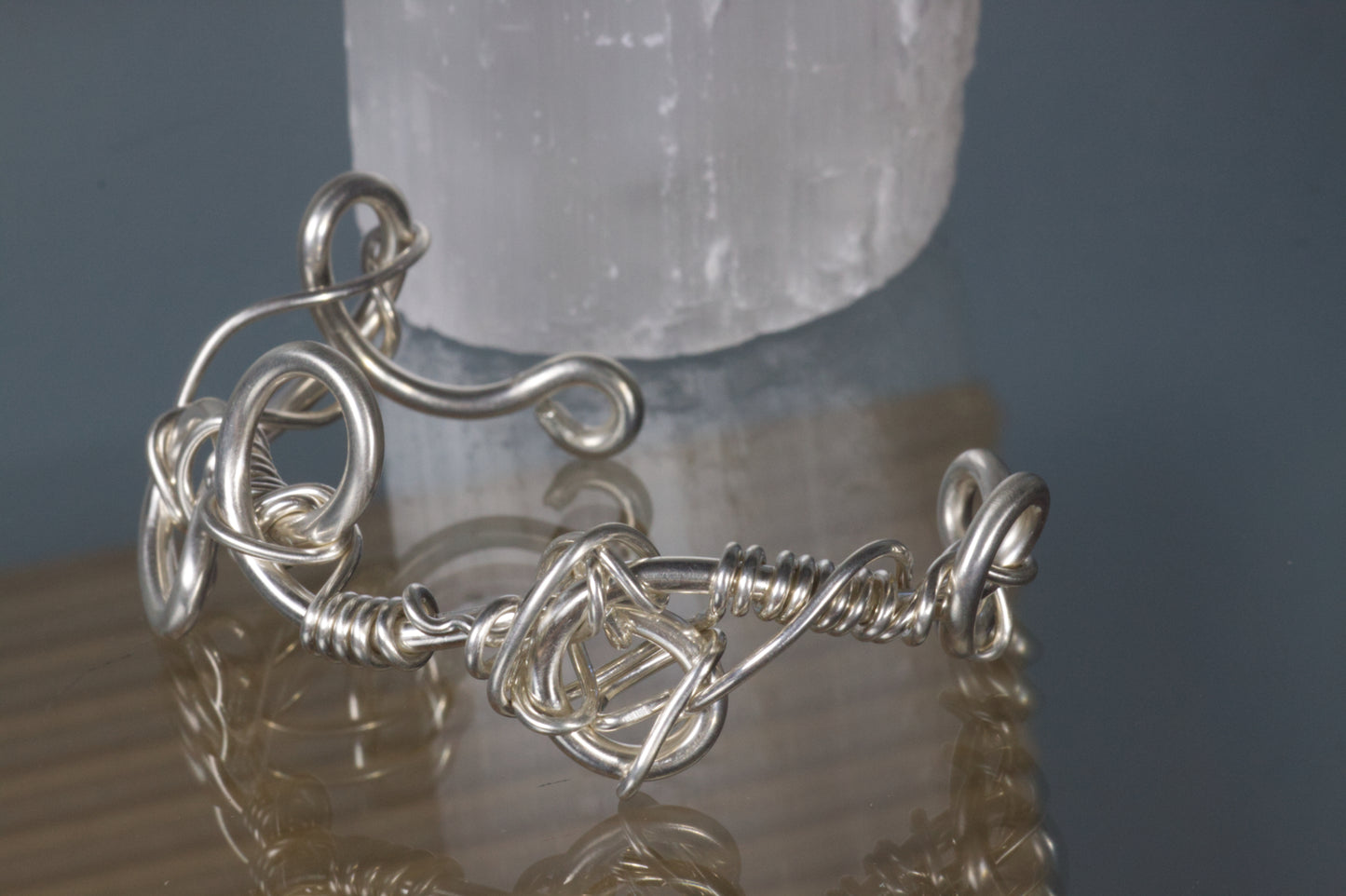 Ribbon With A Twist Bracelet