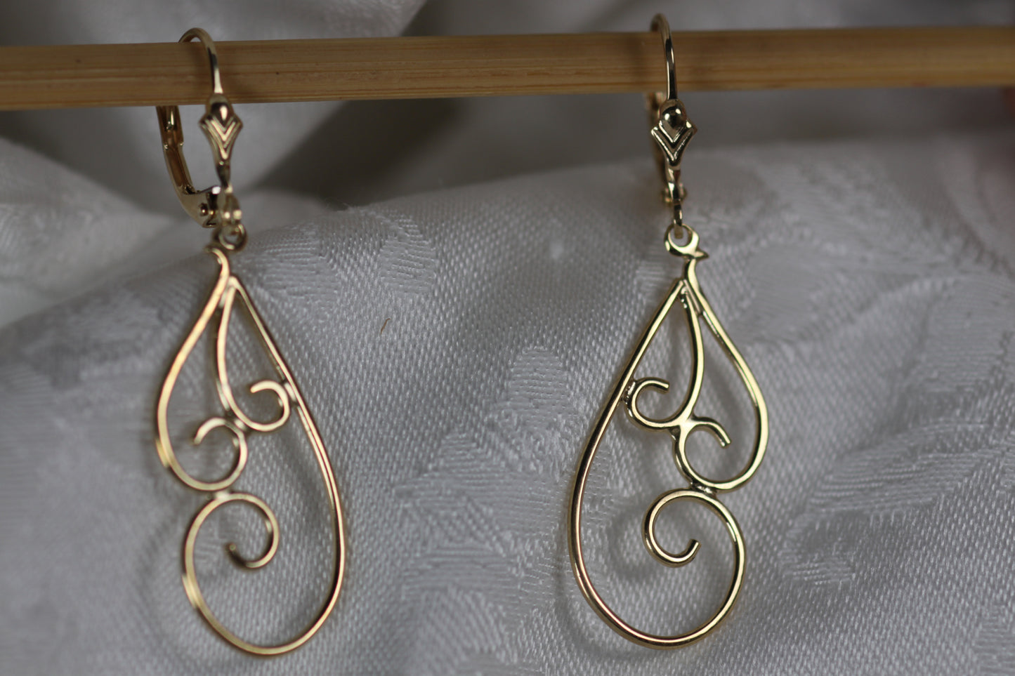 Swirl Design Earrings