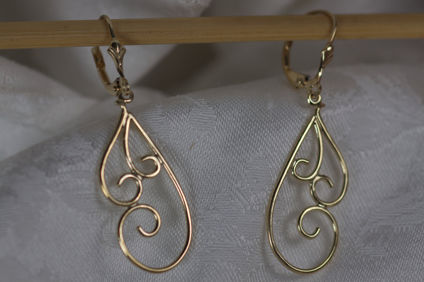 Swirl Design Earrings