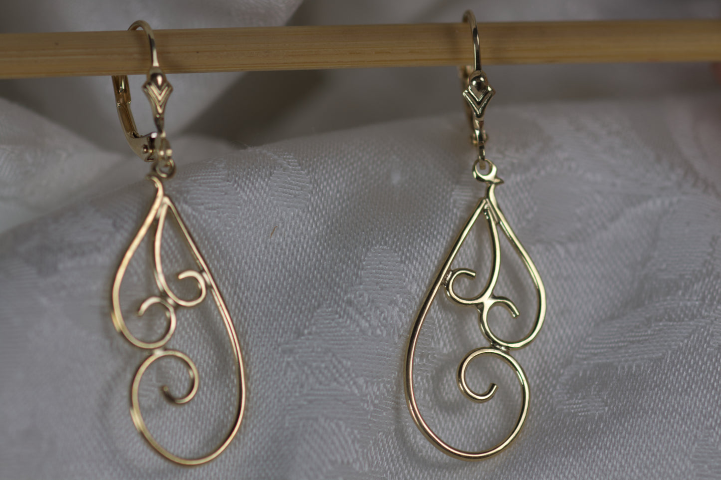 Swirl Design Earrings