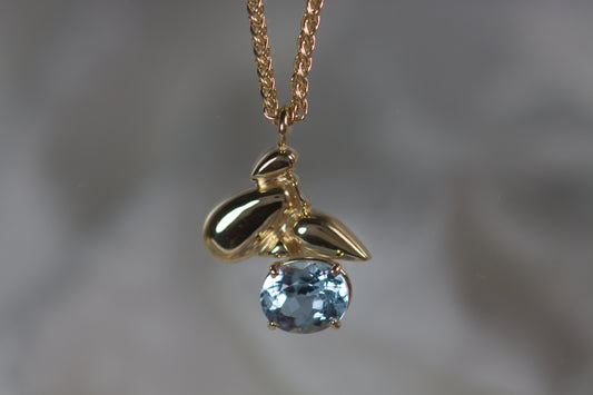 Blue Topaz Pendant
