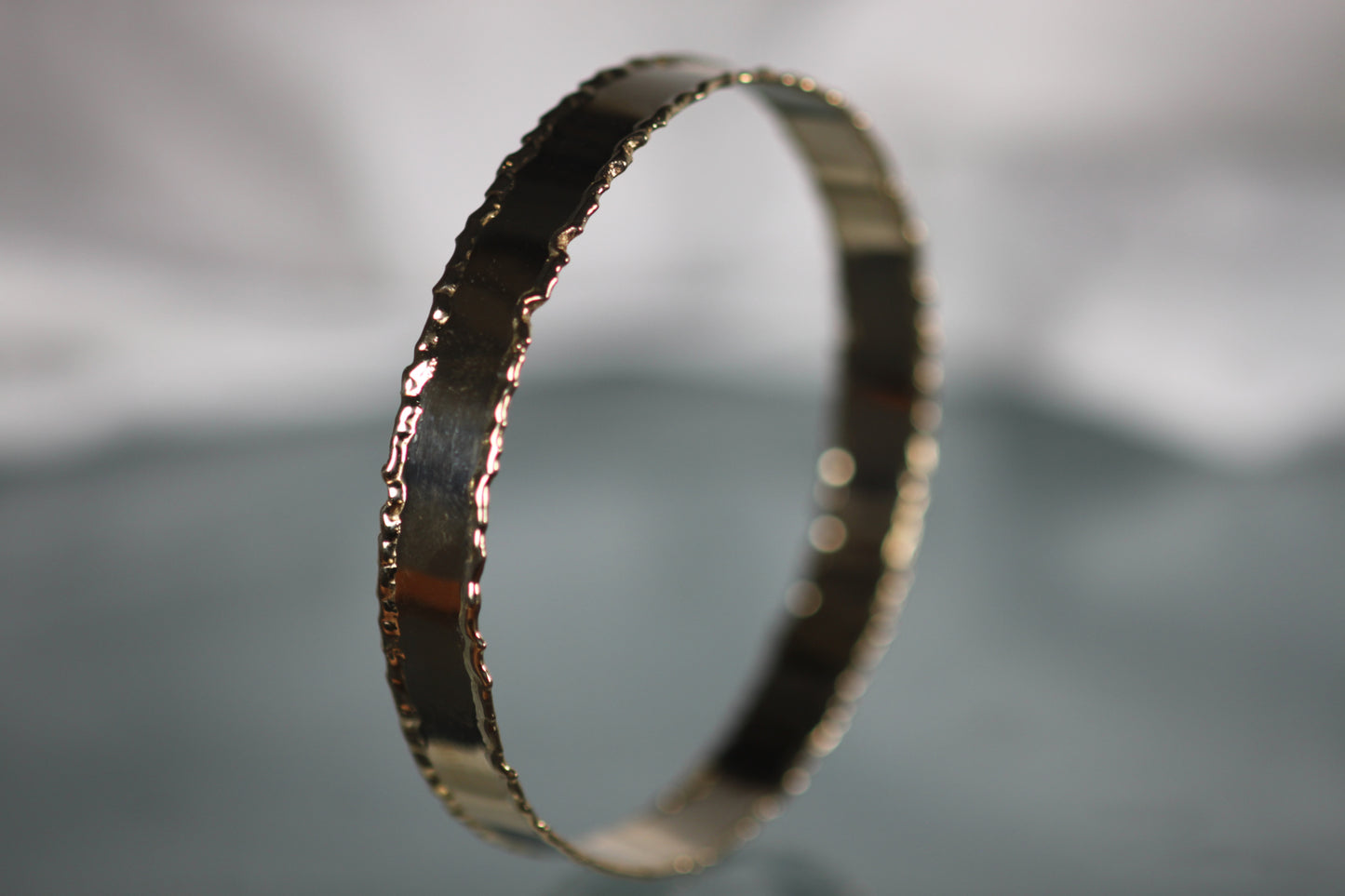 Melt-Edge Bangle Bracelet