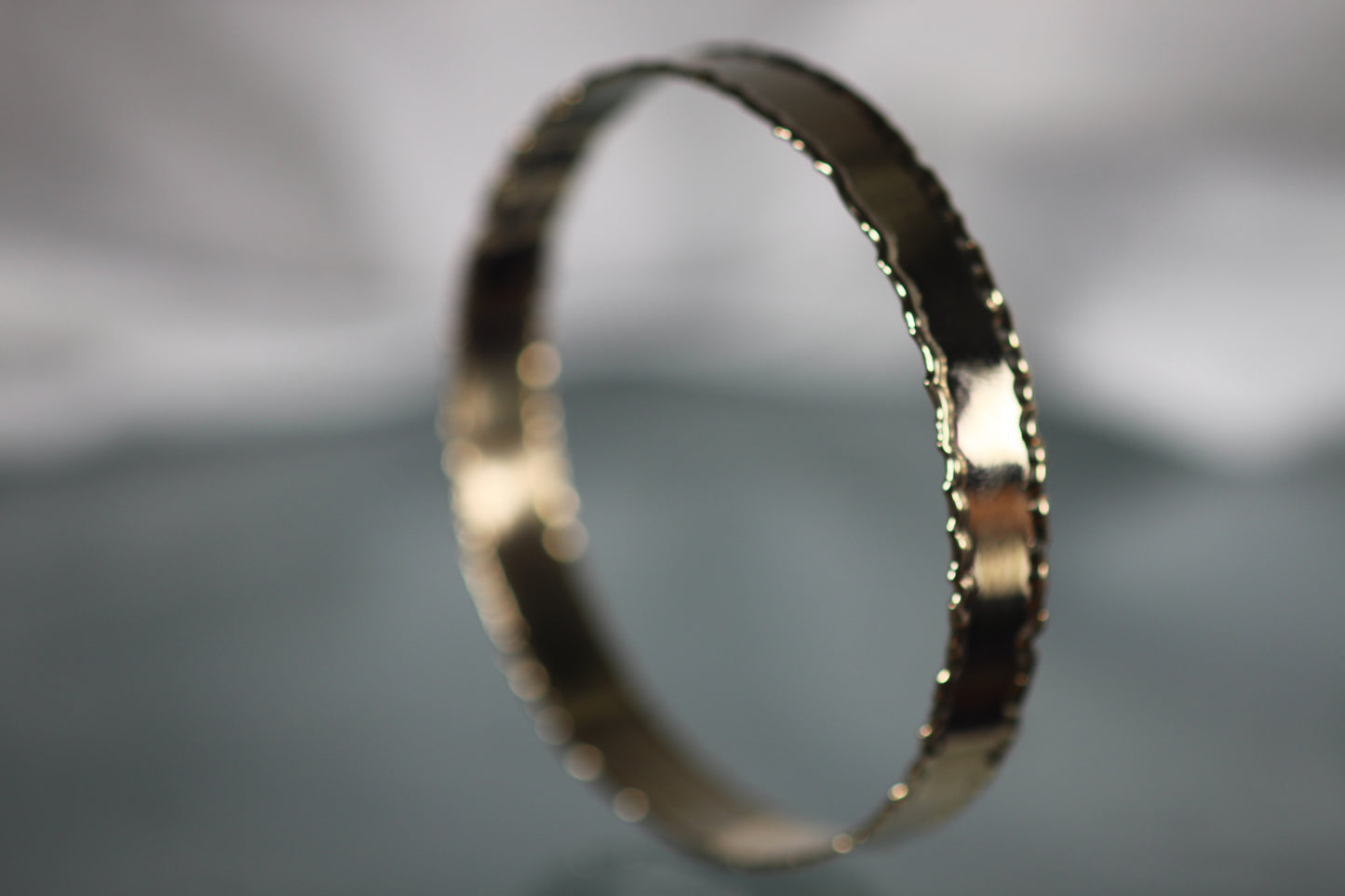 Melt-Edge Bangle Bracelet