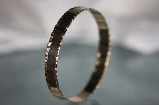 Melt-Edge Bangle Bracelet