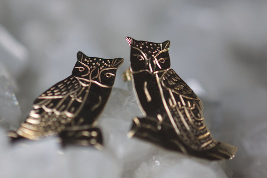 Owl Earrings