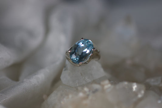 Aquamarine Ring