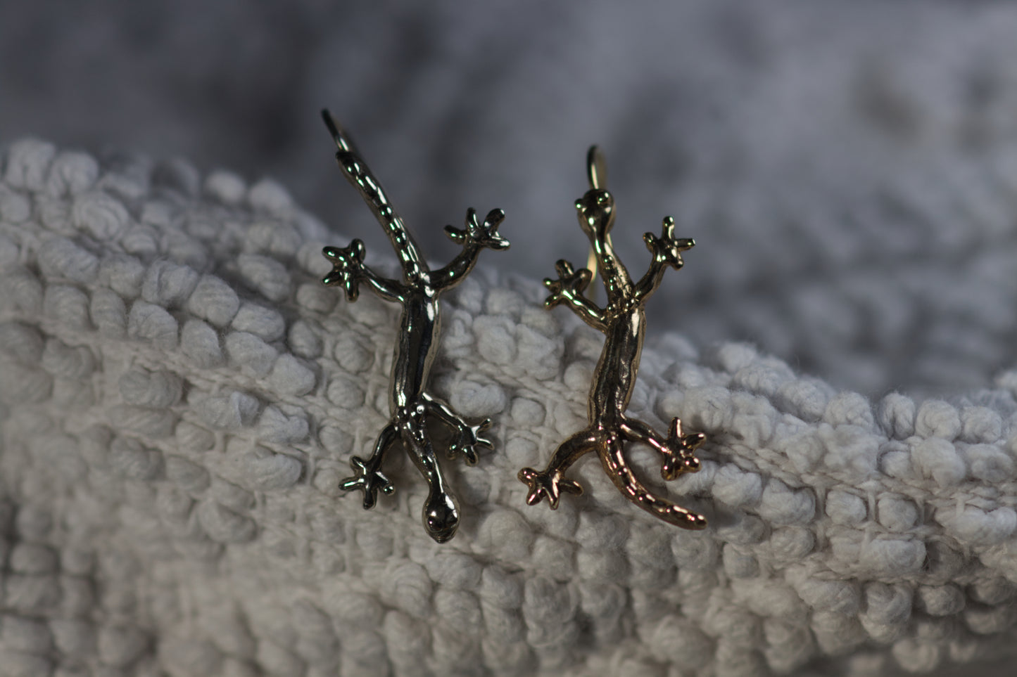 Gecko Earrings