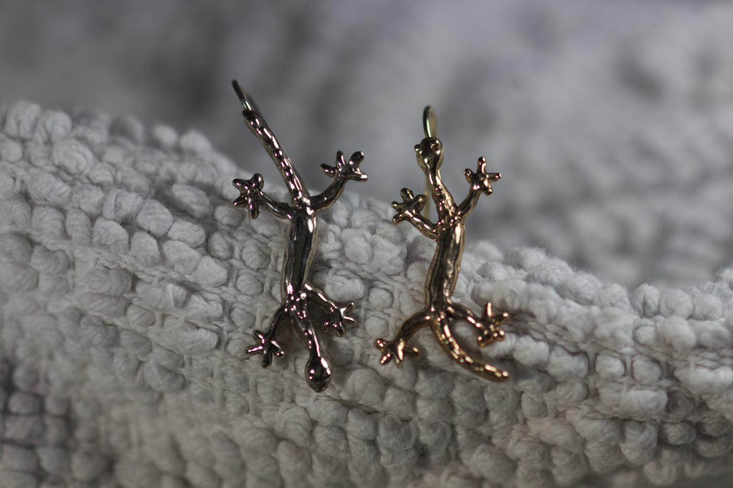 Gecko Earrings