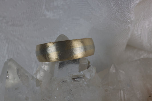 Inset Ring With Brushed Finish