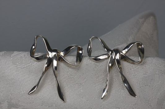 Large Bow Earrings