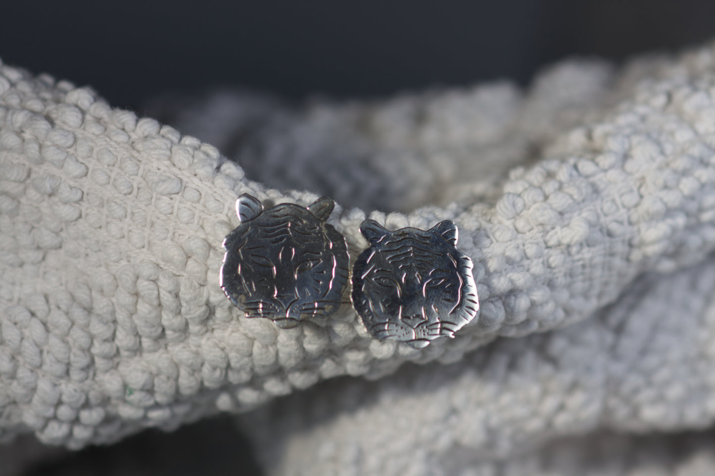 Tiger Earrings