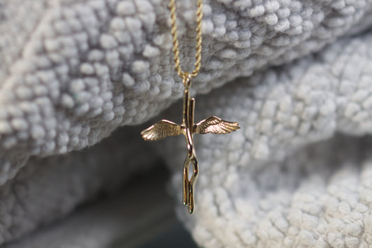 Winged Cross Pendant